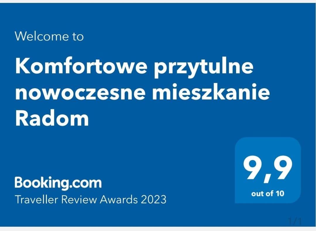 Komfortowe przytulne nowoczesne mieszkanie Radom Zewnętrze zdjęcie